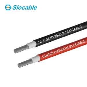 Slocable 2000V 12AWG DC PV Cable UL4703 Solar Wire