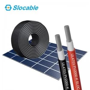 Slocable 4/0AWG-16AWG DC PV Cable｜2000V UL4703