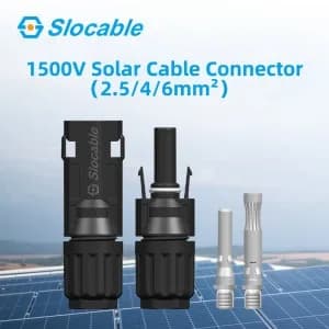 Slocable Copper Sheet Terminal Solar PV Connector TUV