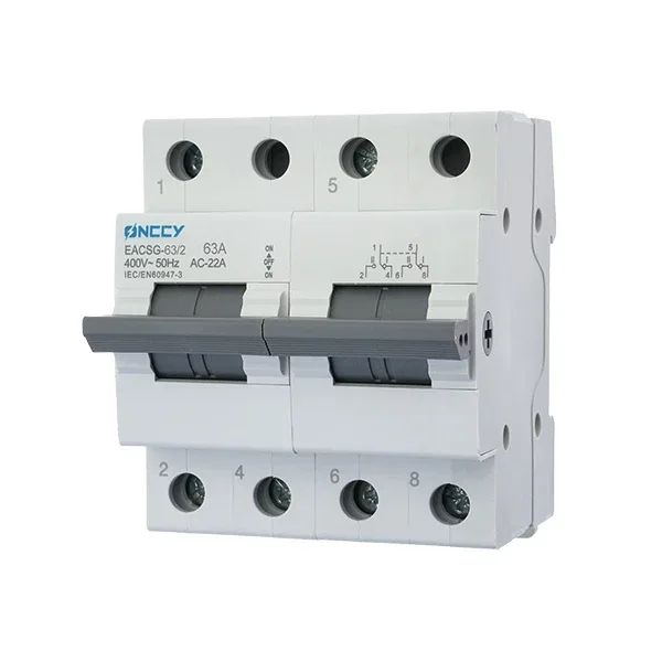 63A 415V 2P Changeover Switch