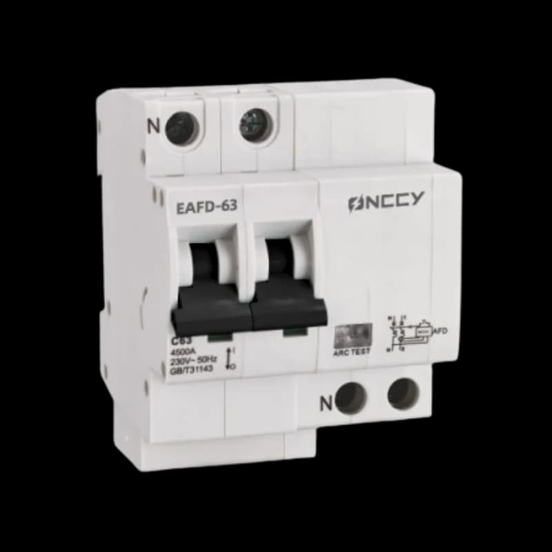 240V 63A 2P Arc Fault Detection Device(AFDD+MCB)