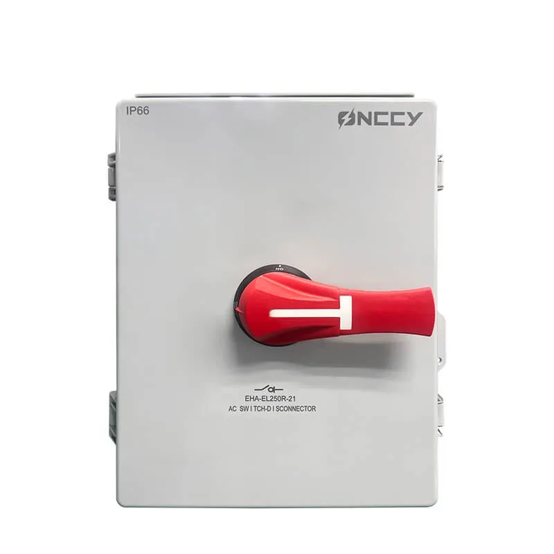 1000VAC 250A 3P IP66 Enclosure AC Load Break Switch