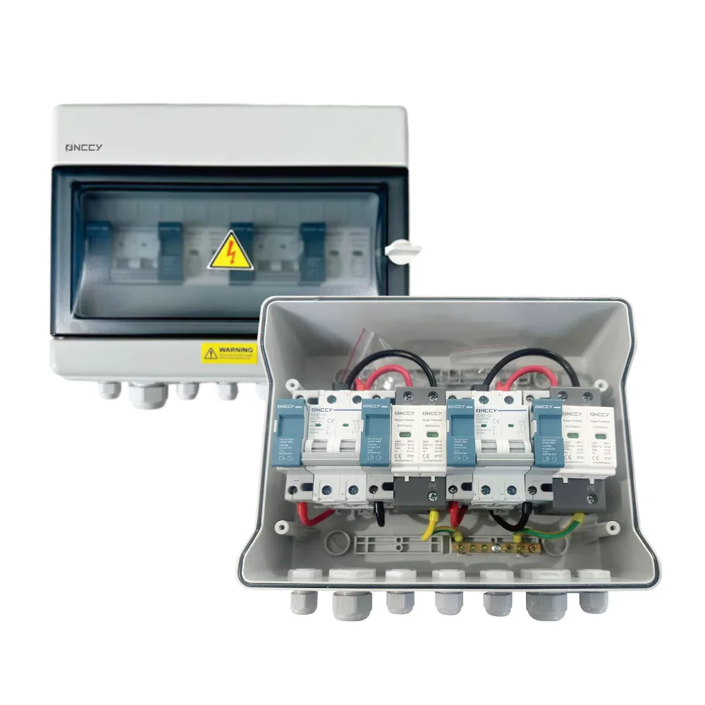600VDC 25A 2in 2out DC Combiner Box