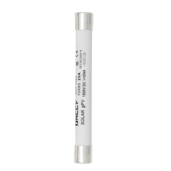 10x85mm 2~32A1500VDC 50kA GPV PV Solar Fuses (Fuse Link)