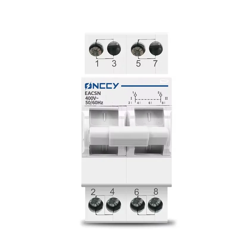 2P 32A 40A Din Rail Changeover Switch