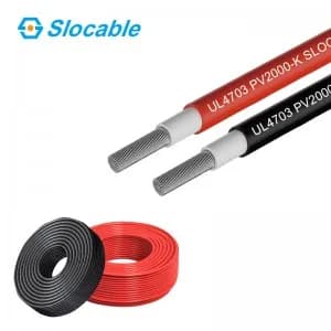 Slocable 2000V 8AWG DC Solar Cable｜UL4703 PV Wire